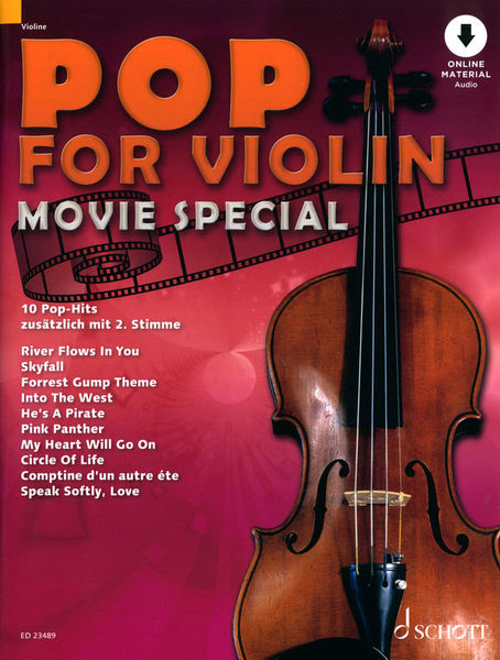 Schott Pop For Violin Movie Special