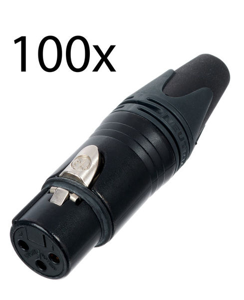 Neutrik NC3 FXX-B-D