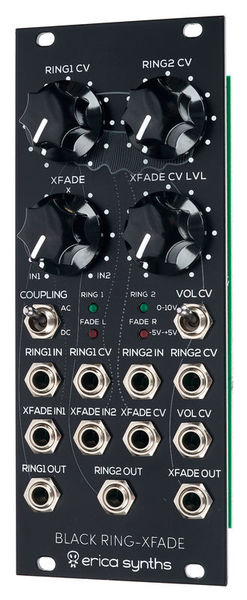 Erica Synths Black Ring-Xfade