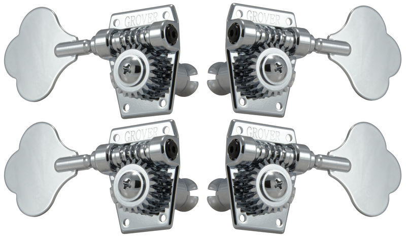 Grover 142C Vintage Bass Chrome