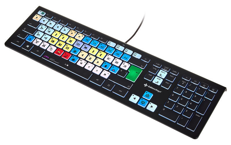 Editors Keys Backlit Key. Media Comp WIN DE