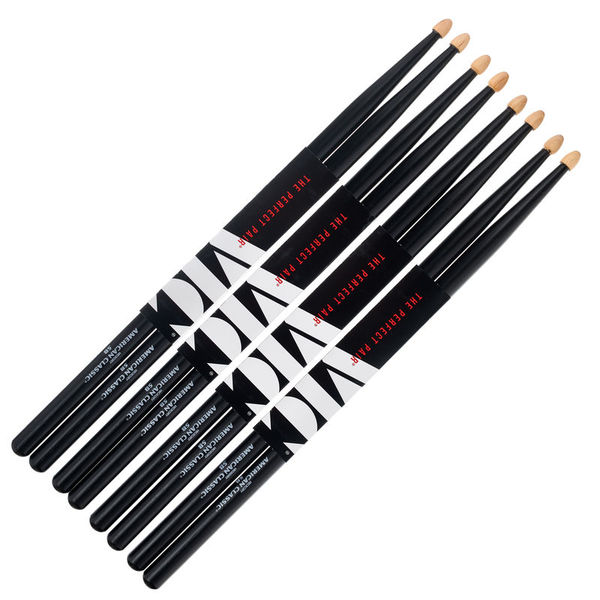 Vic Firth 5B Value Pack Black