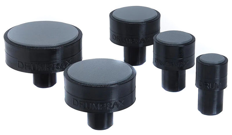 Drumprax Take 5 Practice Pads Black