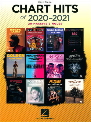 Hal Leonard Chart Hits Of 2020-2021 Easy