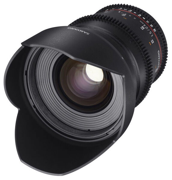 Samyang MF 24mm T1,5 Video DSLR II EF