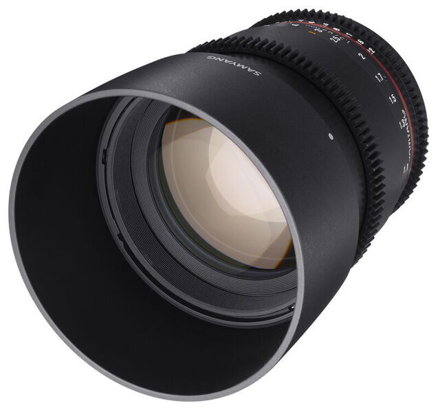 Samyang MF 85mm T1,5 Video DSLR II EF