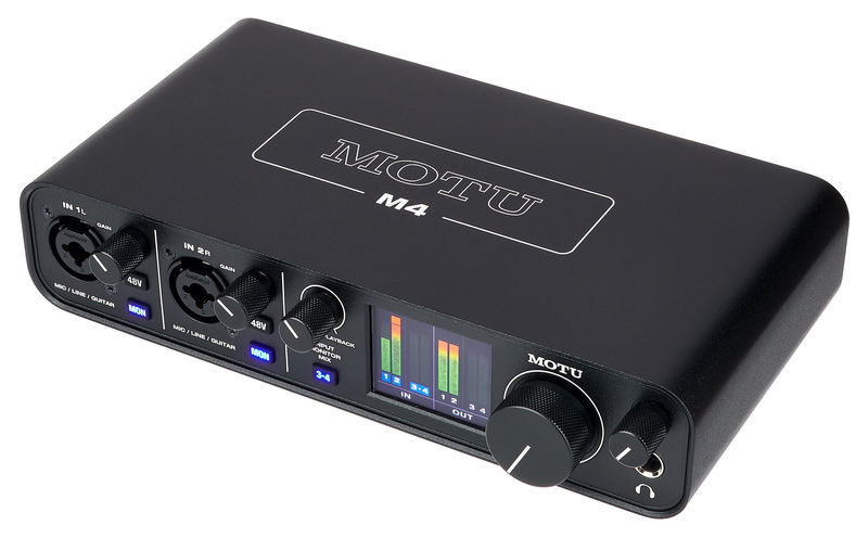 M4 MOTU – avis et prix | Fluxlab