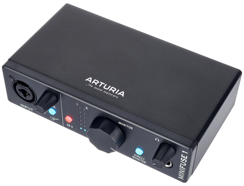 MiniFuse 1 (Black) Arturia – avis et prix | Fluxlab