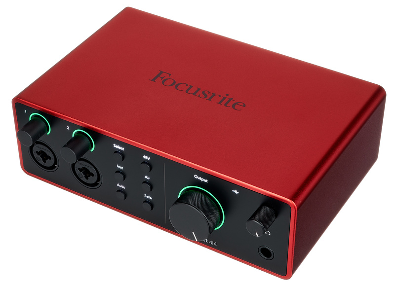 Scarlett 4i4 (4th Gen) Focusrite – avis et prix | Fluxlab