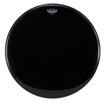 Remo 22" Ambassador Ebony Bass Drum
