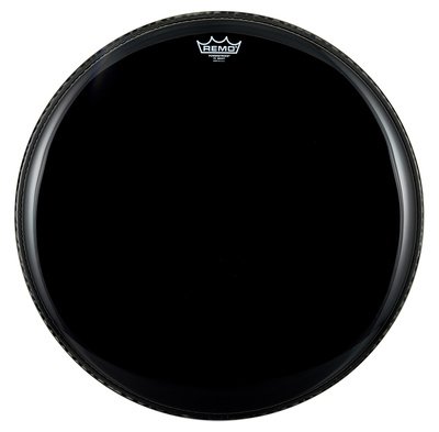 Remo 22" Powerstroke 3 Ebony Bass