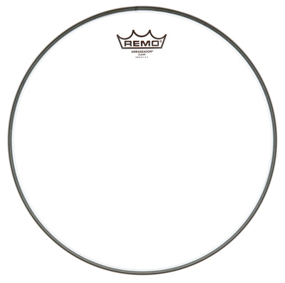 Remo 13" Ambassador Clear