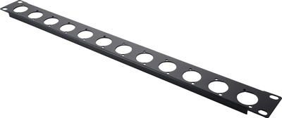 Rack Panel 1U 12XLR