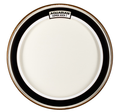 Aquarian 20" Super Kick Clear Bass Drum