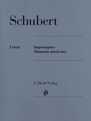 Henle Verlag Schubert Impromptus Moments