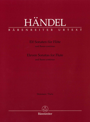 Händel Elf Sonaten für Flöte