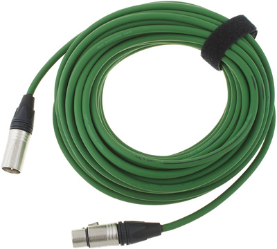 17900 Mic-Cable 15m Green