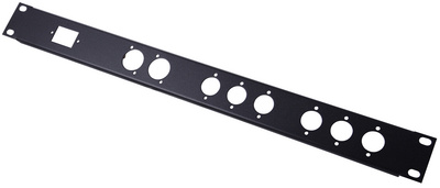 Thon Rack Panel 1U 6XLRm 2XLRf 220V