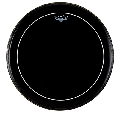 20" Pinstripe Ebony Bass Drum