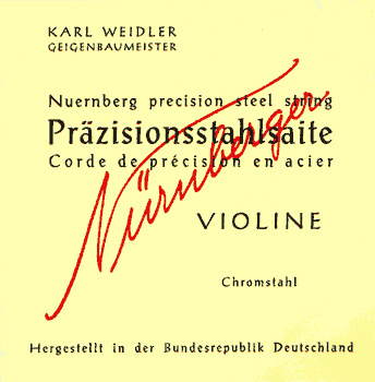 Weidler Violin String G 631940
