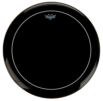 22" Pinstripe Ebony Bass Drum