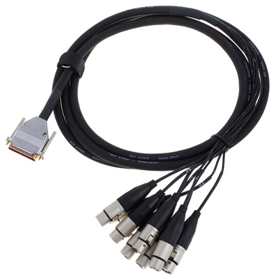 SUB-D 25pin-XLRF