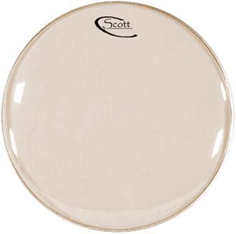 10" Banjo Head White