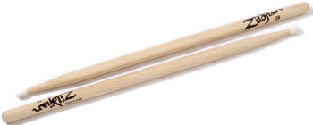 Zildjian 2BN Hickory Sticks -Nylon Tip