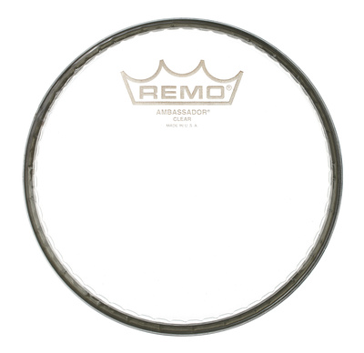 Remo 24" Ambassador Clear Bass Drum