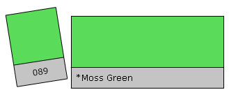 Lee Colour Filter 089 Moss Green
