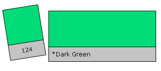 Lee Colour Filter 124 Dark Green