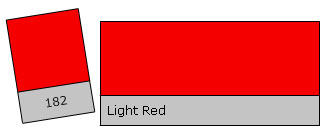 Colour Filter 182 Light Red