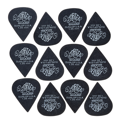 Plectrums Tortex Sharp 1,35 12