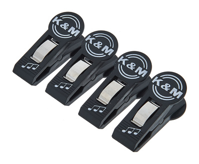 K&M 16060 Sheet Music Clips
