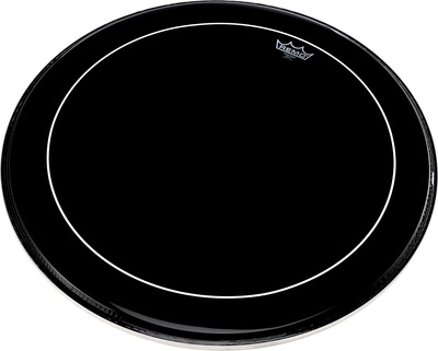 Remo 24" Pinstripe Ebony Bass Drum