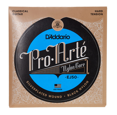EJ50 Black Nylon Strings Set