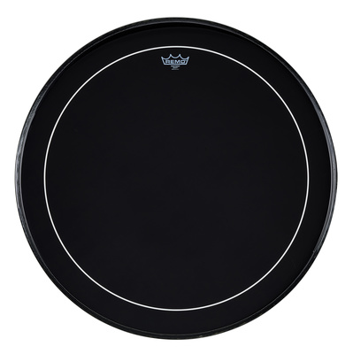 Remo 28" Pinstripe Ebony Bass Drum