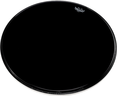 Remo 24" Ambassador Ebony Bass Drum