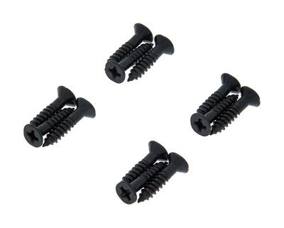 Parts Pickguard Screws Black