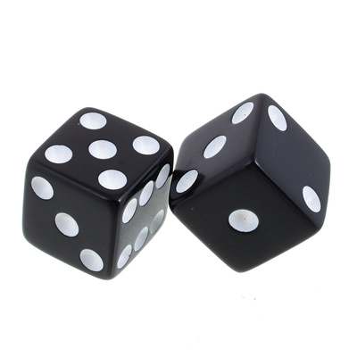 Dice Knobs Black