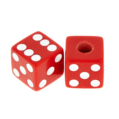Dice Knobs Red