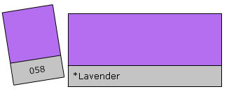 Lee Colour Filter 058 Lavender