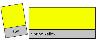 Lee Colour Filter 100 Spri. Yellow