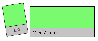 Lee Colour Filter 122 Fern Green