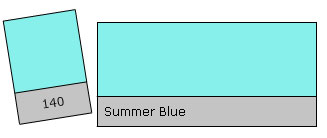 Lee Colour Filter 140 Summer Blue