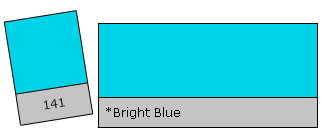 Lee Colour Filter 141 Bright Blue