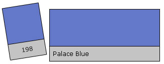 Lee Colour Filter 198 Palace Blue