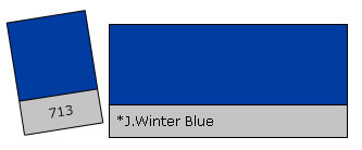 Lee Colour Filter 713 J.Wint. Blue