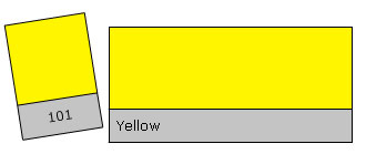 Lee Filter Roll 101 Yellow