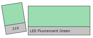 Filter Roll 219 Fluor. Green